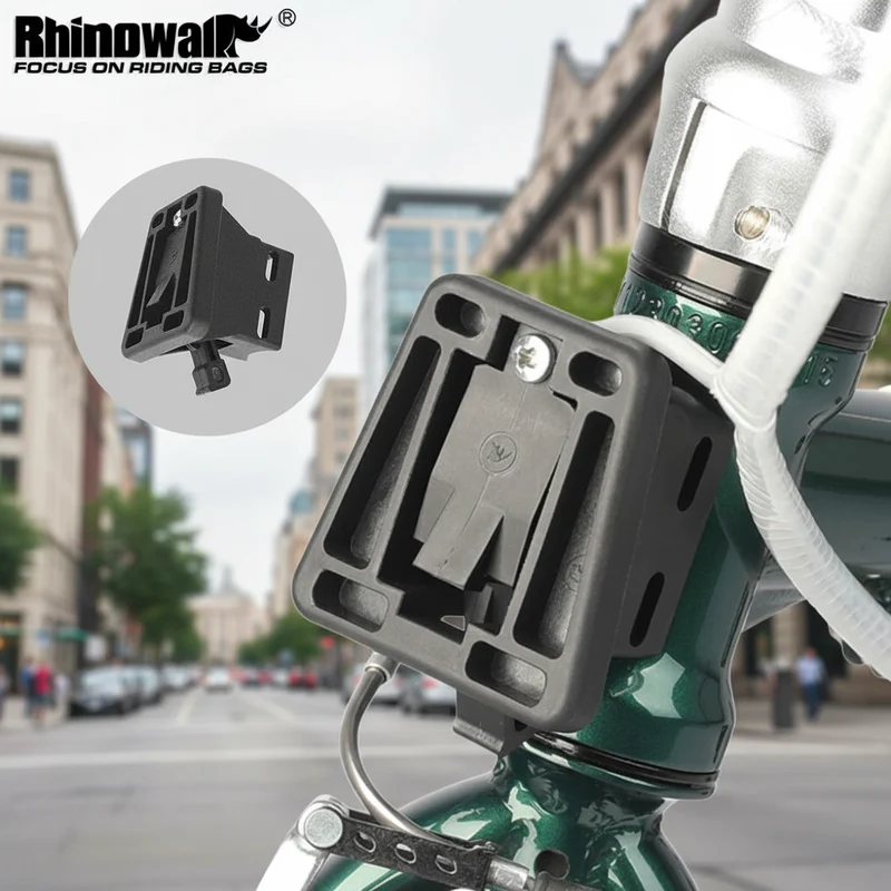 Support de fixation rapide pour sacoche de vélo Rhinowalk