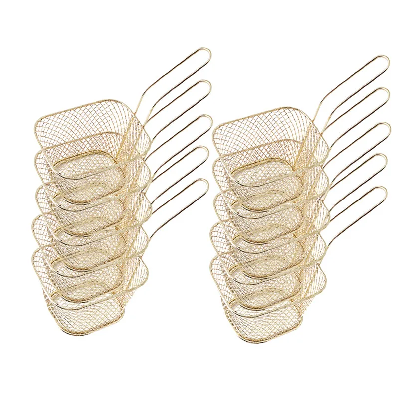 Panier à Frites en Acier Inoxydable – Résistant, Multifonction et Design Pro