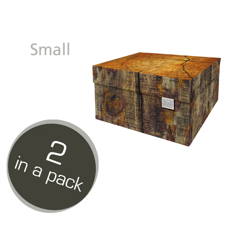 Tree Trunk Storage Box Small