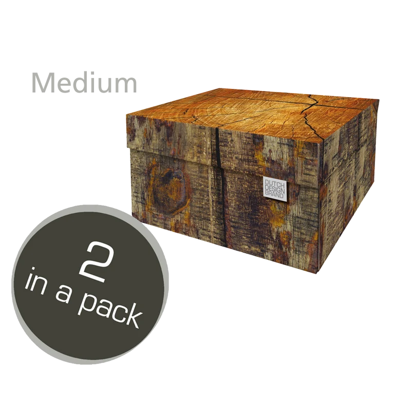 Tree Trunk Storage Box Medium