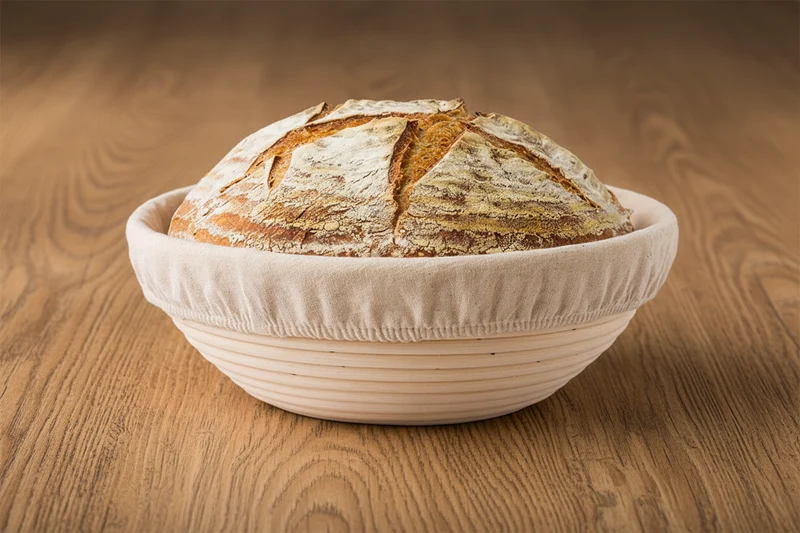 Banneton en rotin pour pain – Panier de fermentation artisanal