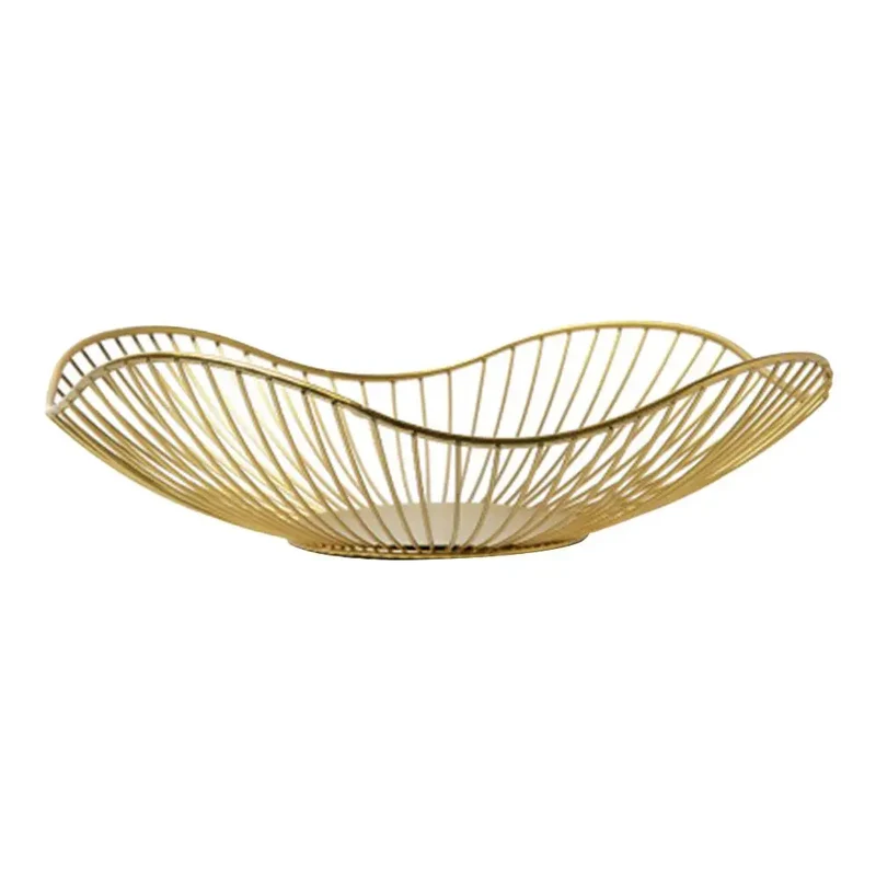 Panier à fruits design en métal ajouré