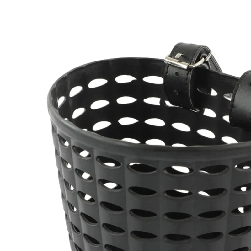 Panier avant pour vélo enfant avec sangles effet cuir