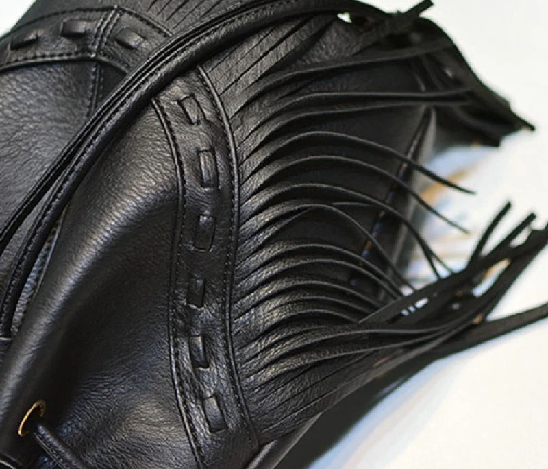Sac a frange noir