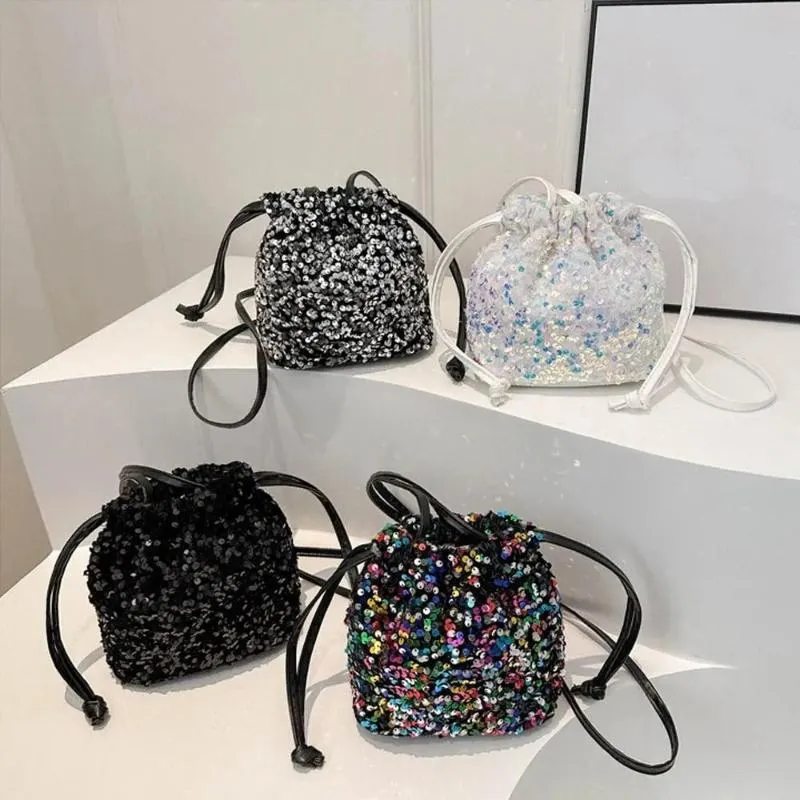 Sac seau paillette