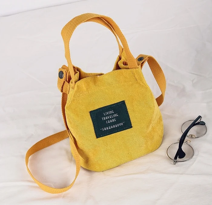 sac seau jaune