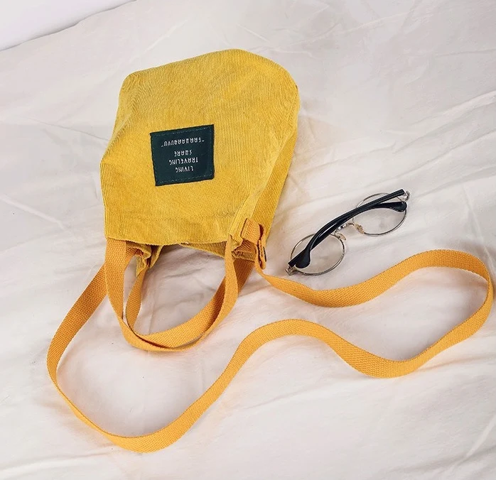 sac seau jaune