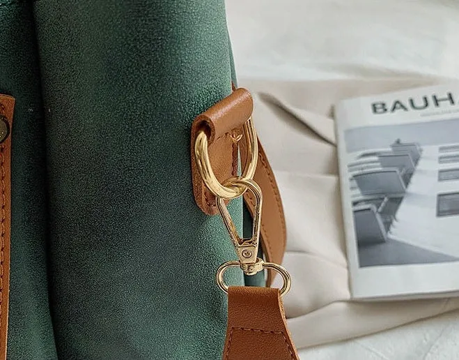 Grand Sac seau vert fantaisie