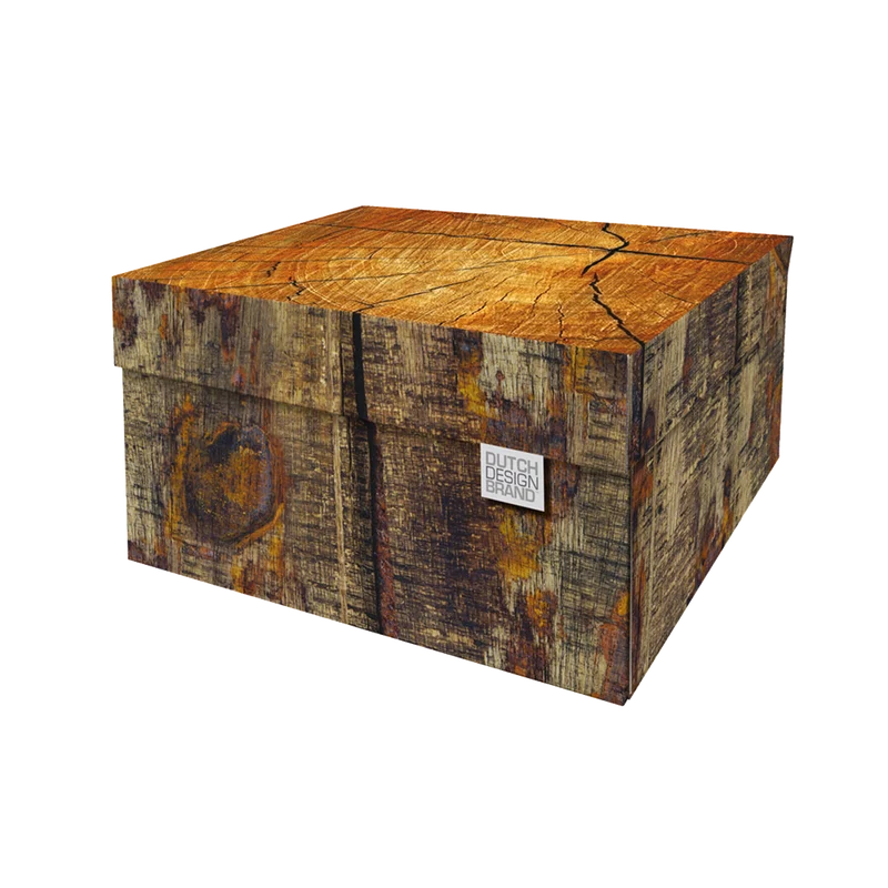 Tree Trunk Storage Box
