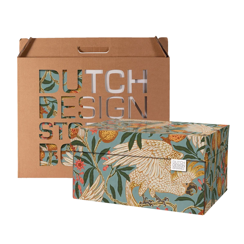 Cockatoo & Pomegranate Storage Box