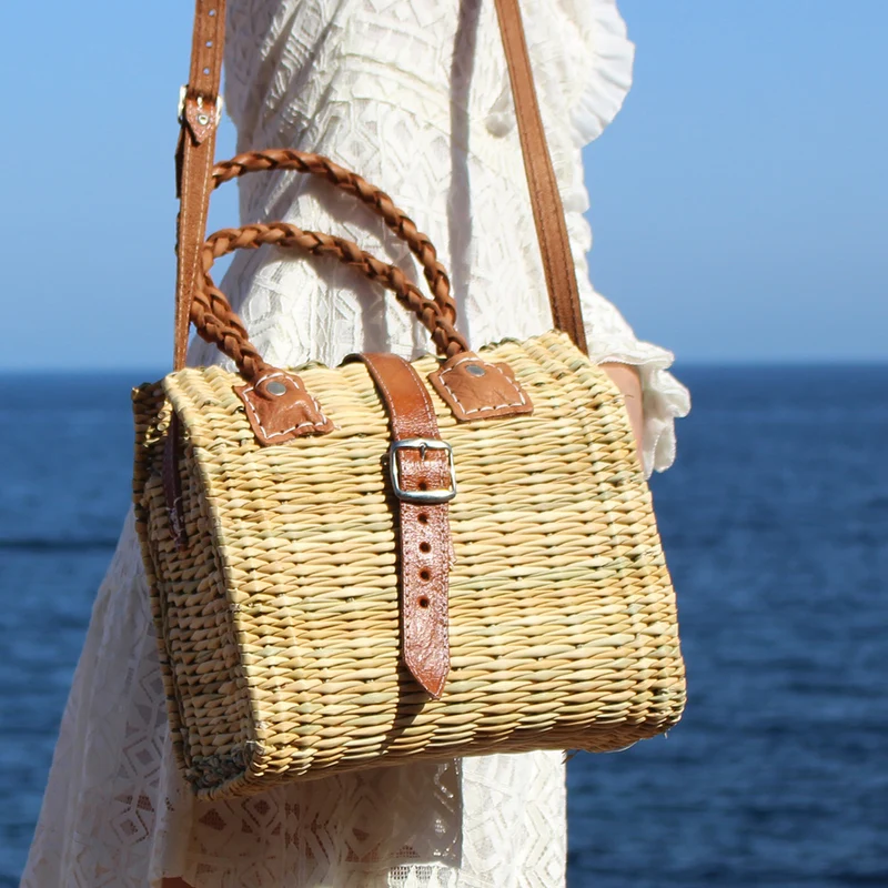 Sac en Osier: Le Rustique