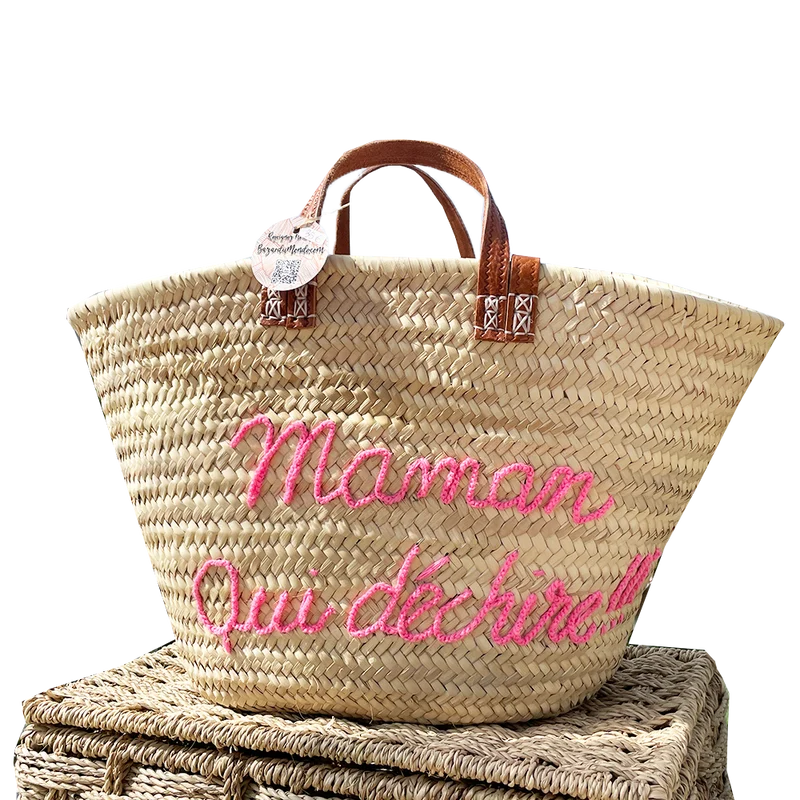Panier Personnalisé en Osier