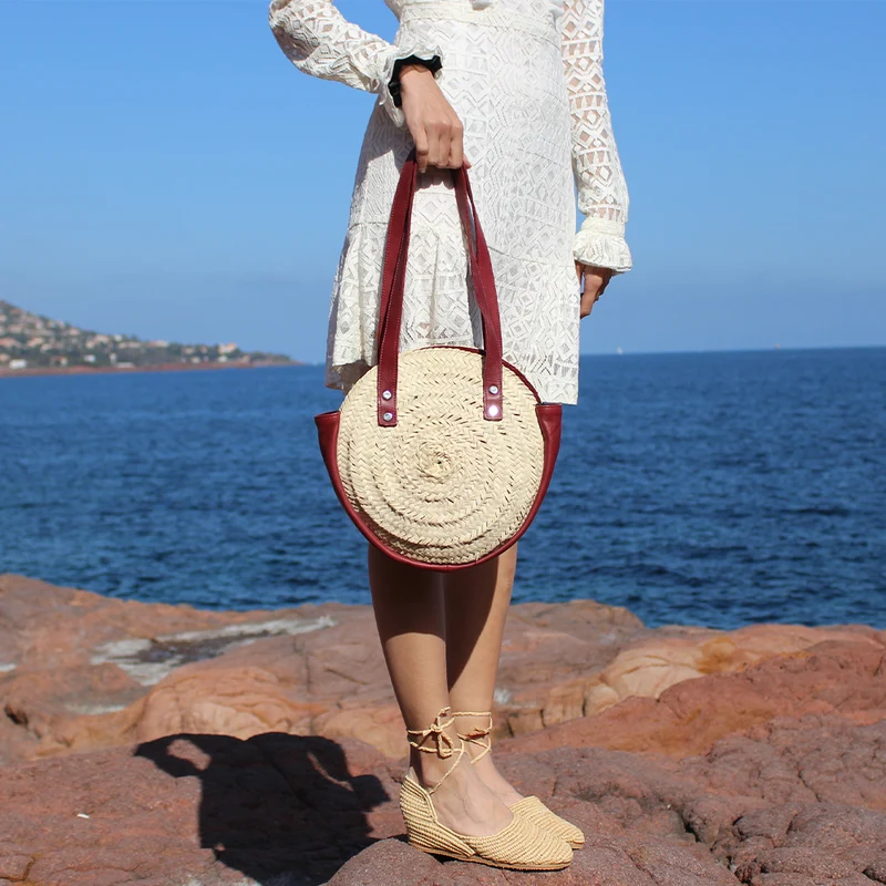 Sac a main en Vannerie: Raphaëloise