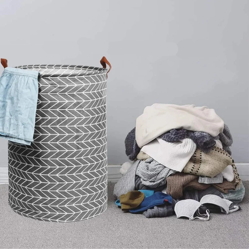 Grand Panier à Linge avec Poignées Renforcées