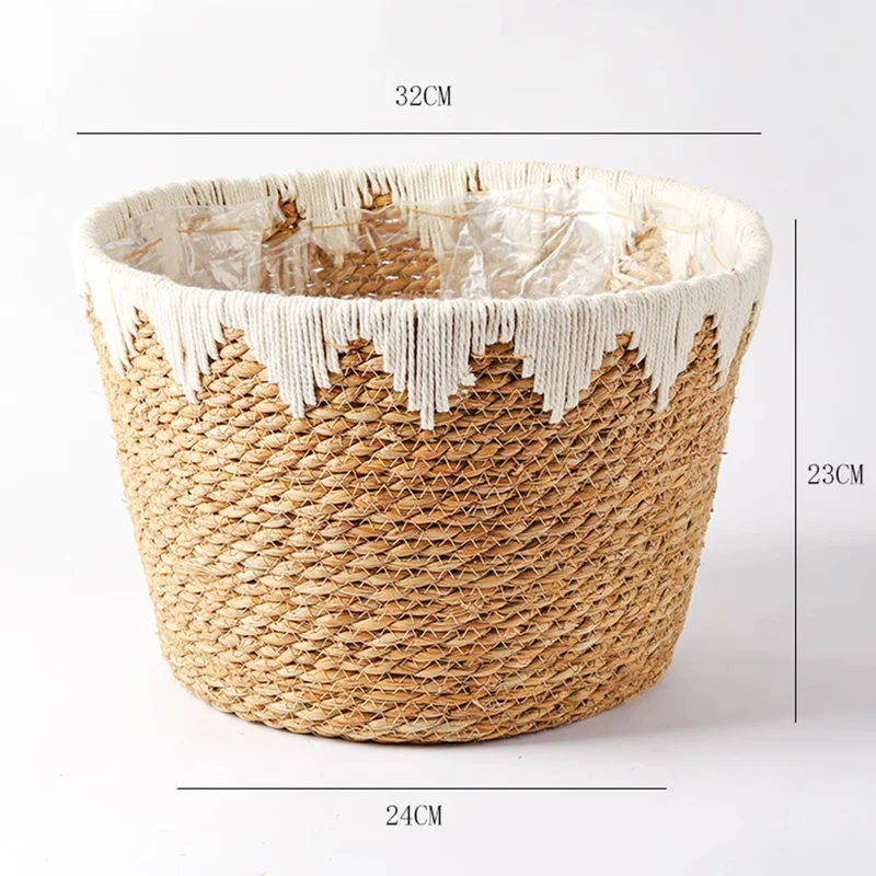 Panier en Rotin Rustique et Artisanal