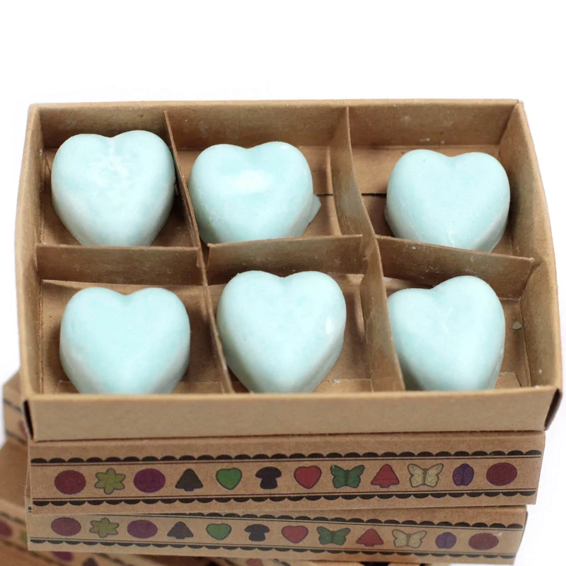 Boîte de 6 Fondants en Cire Soja - Nagchampa - bougie diffuseur de parfum