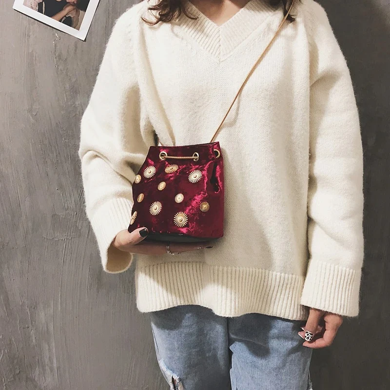 sac seau velours Orion