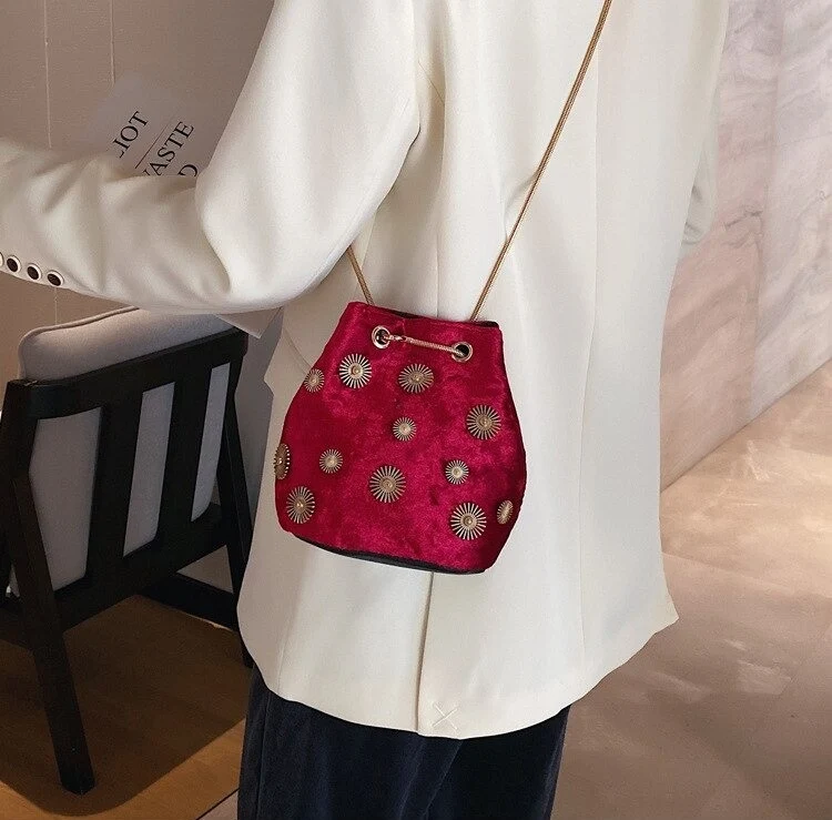 sac seau velours Orion