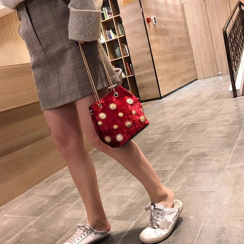 sac seau velours Orion