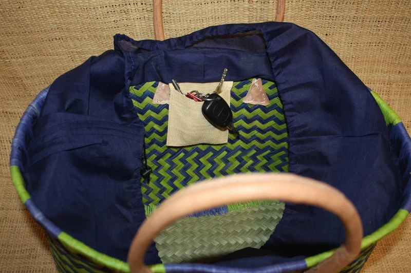 Découvrez notre Sac Cabas Paille - Élégance Naturelle pour votre Panier Osier de Courses !
