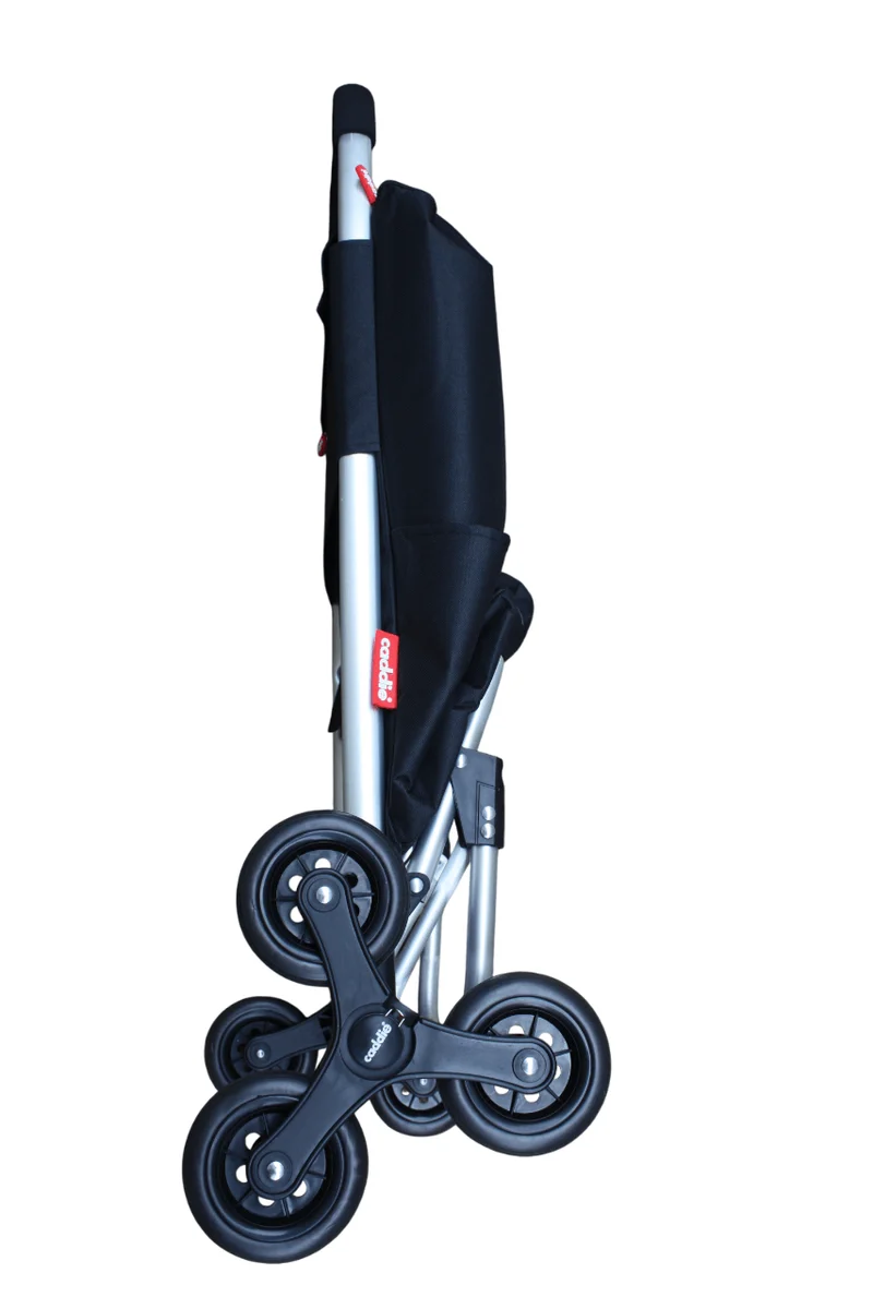 Grand Chariot de course Caddie - 6 roues TOUT ISOTHERME - Qualité Solide Escalier