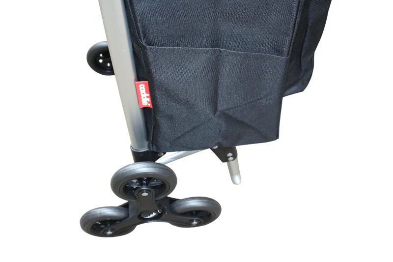 Grand Chariot de course Caddie - 6 roues TOUT ISOTHERME - Qualité Solide Escalier
