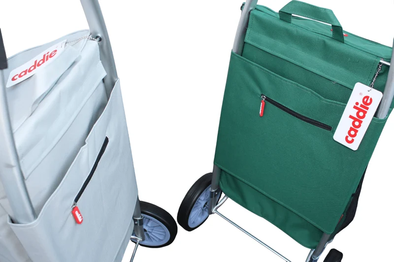 GRAND Chariot de course pliable Caddie 100% ISOTHERME - Grandes Roues & Cadre Aluminium