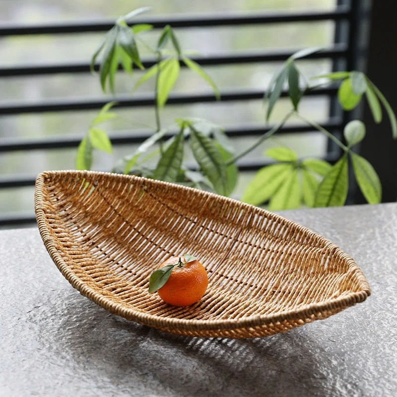 Panier en Rotin Ovale