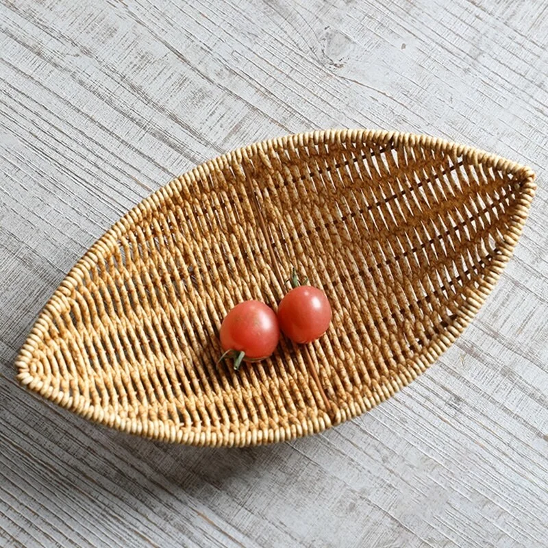 Panier en Rotin Ovale