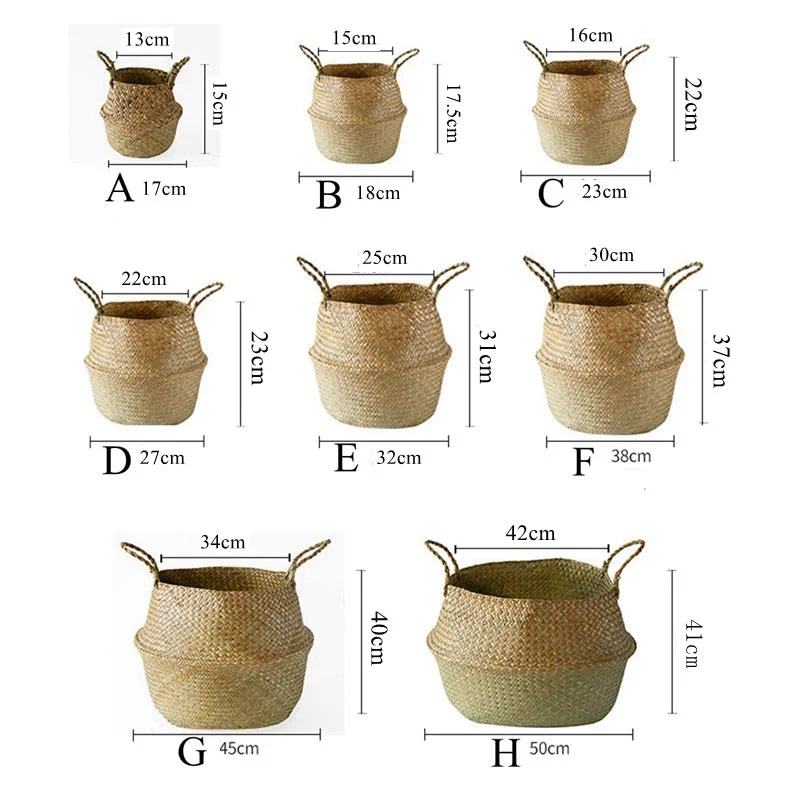 Panier en Osier Cache-Pot