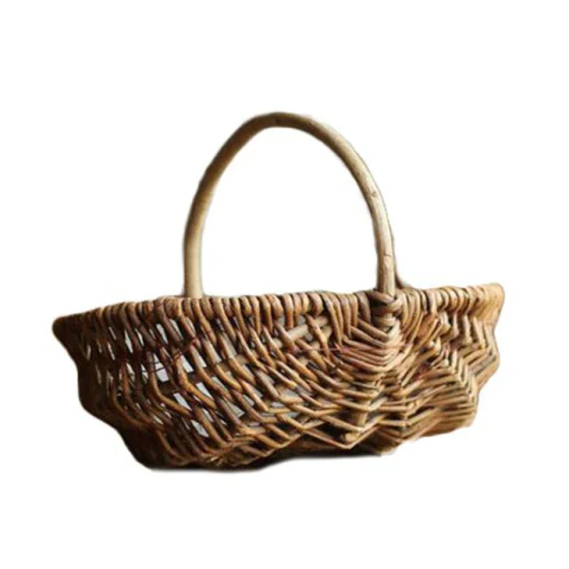 Panier Osier Style Champignon