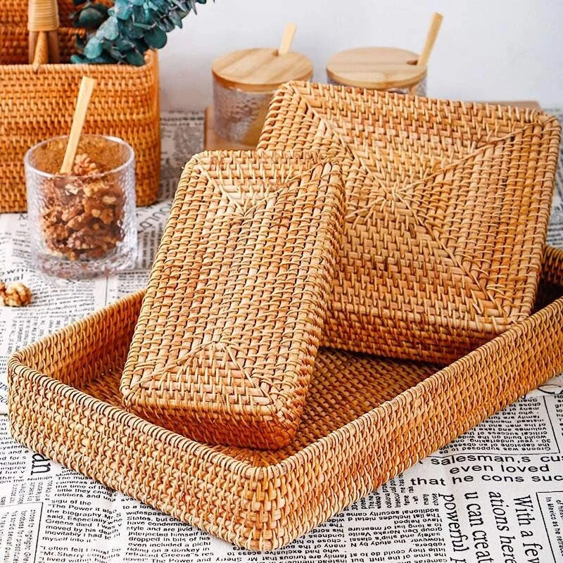 Panier en Rotin Cuisine