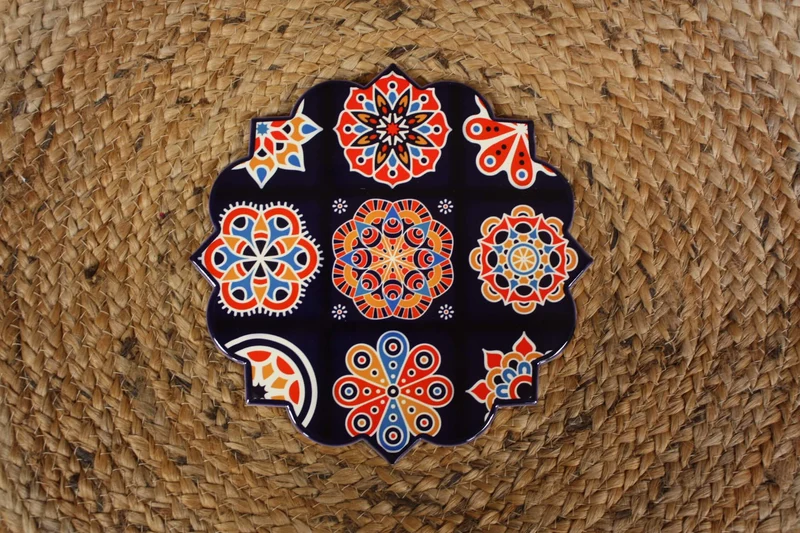 Dessous de plat mosaïque en céramique - Superbe design oriental