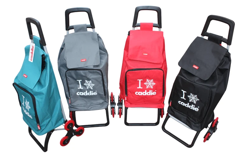 Chariot de course Caddie - 3 roues ISOTHERME - Qualité Grande Capacité - 4 COLORIS AU CHOIX