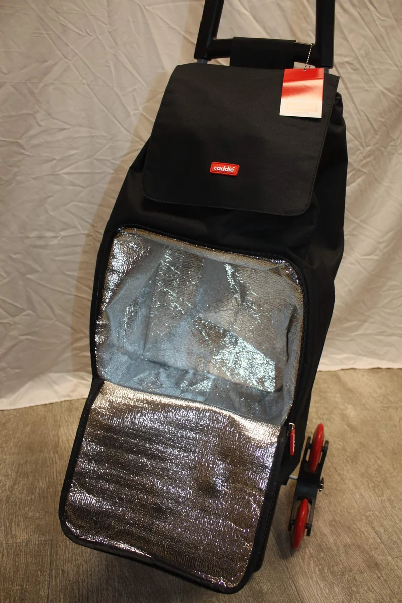 Chariot de course Caddie - 3 roues ISOTHERME - Qualité Grande Capacité - 4 COLORIS AU CHOIX