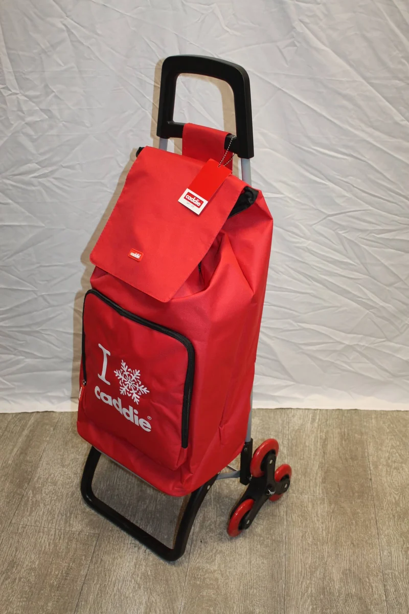 Chariot de course Caddie - 3 roues ISOTHERME - Qualité Grande Capacité - 4 COLORIS AU CHOIX