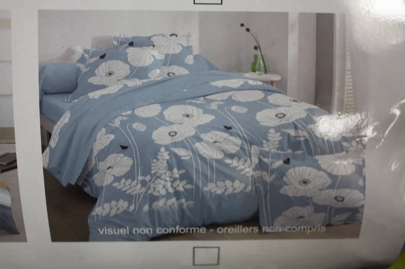 Couette imprimée 2 personnes - 240x220cm - 400Gr/M² - Qualité 4 saisons