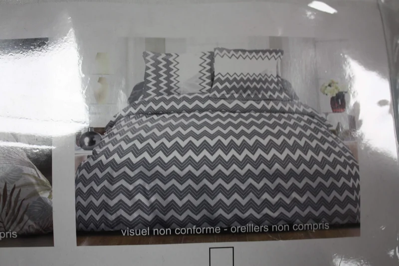Couette imprimée 1 personne - 140x200cm - 400Gr/M² - Qualité 4 saisons