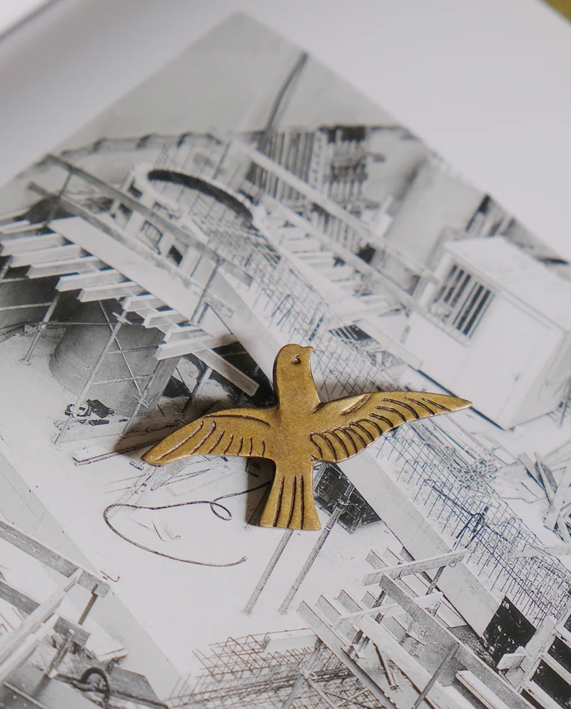 Broche oiseau