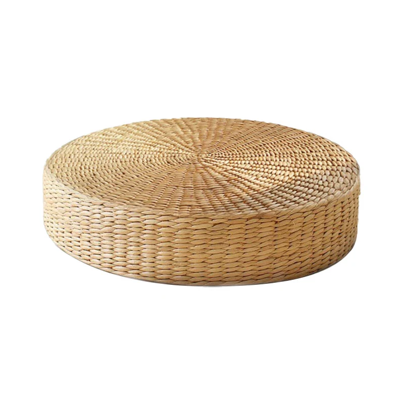 Pouf en Rotin Plat | SOLEIL