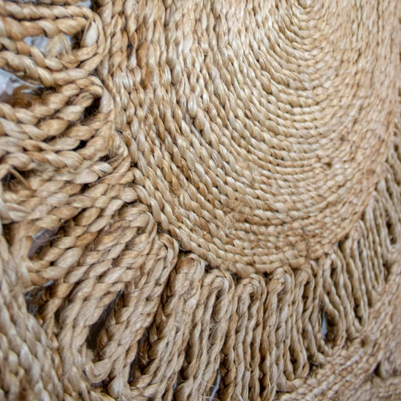Jerico - Tapis en jute naturelle tissé à la main