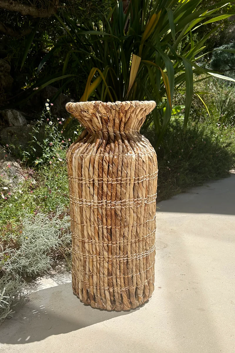 Lina - Jarre en abaca