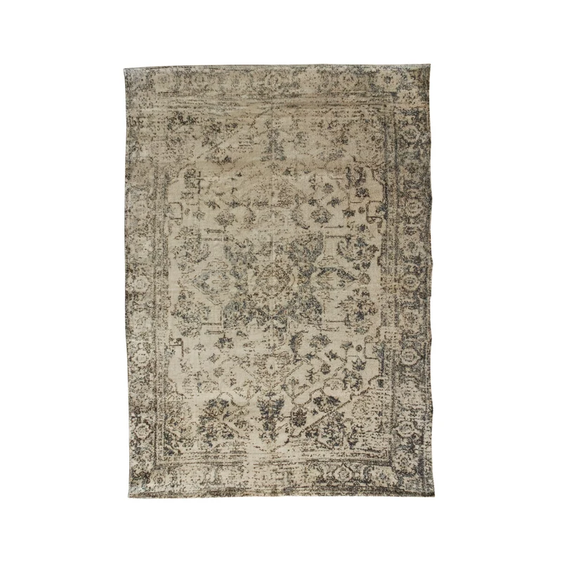Goa - Tapis en coton imprimé vintage 150 x 220 cm