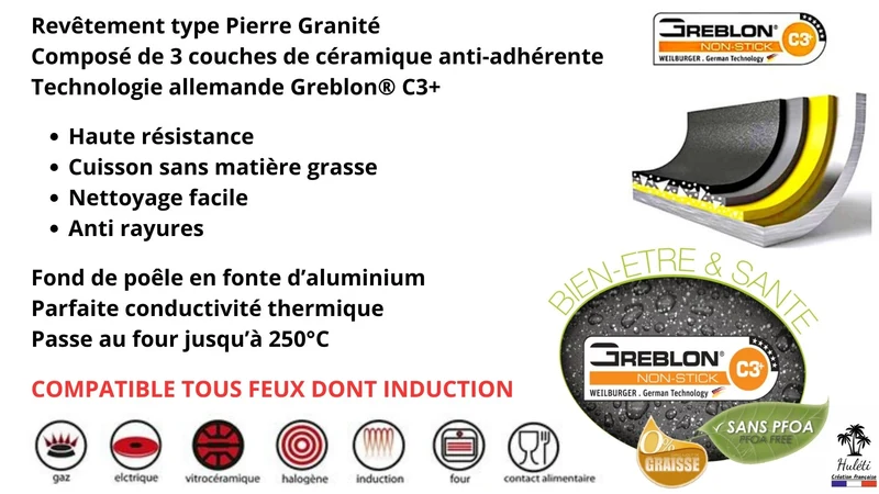 Plat à poisson ovale + couvercle & diffuseur d'arômes - FOUR + TOUS FEUX