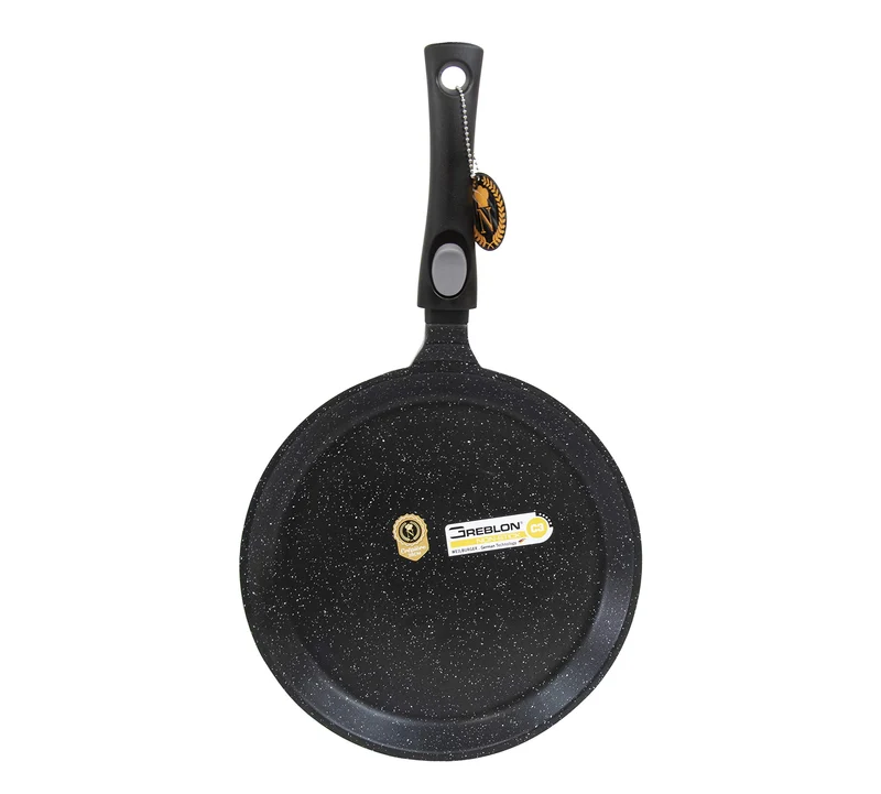 Crêpière Pro Ø24cm ou Ø30cm - TOUS FEUX - Anti adhésif - Poignée amovible