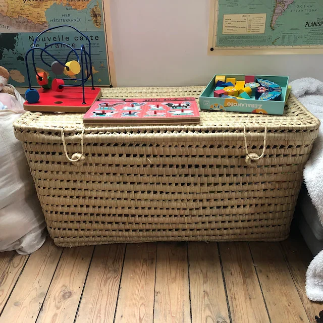 Malle de rangement artisanal XXL