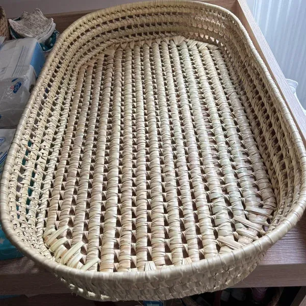 PANIER à LANGER en PALMIER - Naturel & Idéal change bébé -