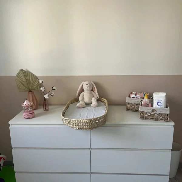 PANIER à LANGER en PALMIER - Naturel & Idéal change bébé -
