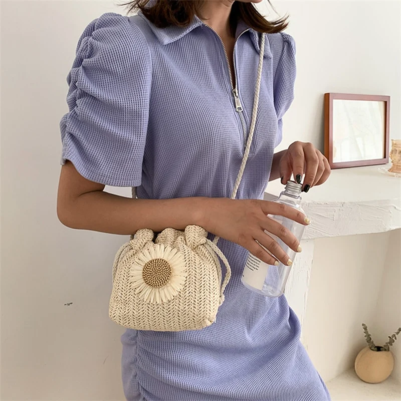 Sac à main tissé pour femmes