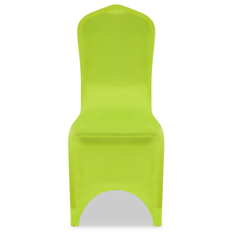 Housse de chaise extensible 6 pcs vert DEC022363